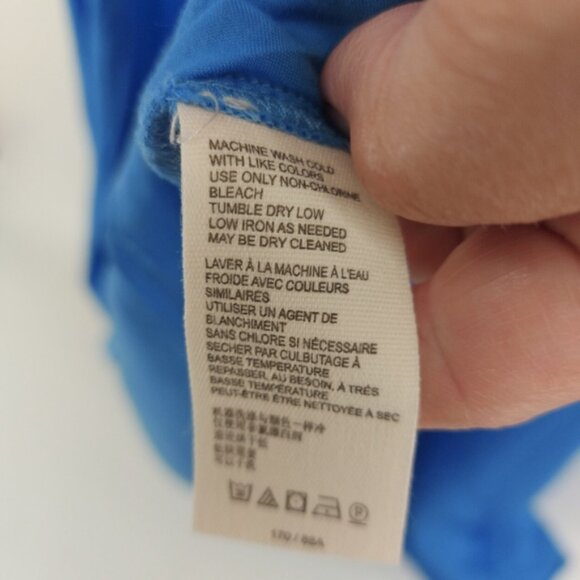 Free People Later Days Maxi Dress in Blue Size 4 Back Cut Out Design - Picture 10 of 11